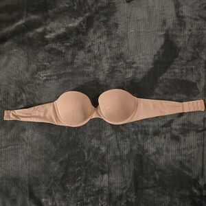 Victoria's Secret Nude Strapless Bra 34C